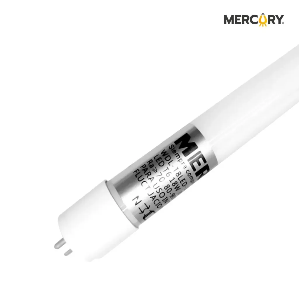TUBO LED T8 9W BLANCO 6500K POLICARBONATO MERCURY (ITL35)
