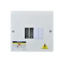 TABLERO MONOFASICO PROMAX 4P TAPA LISA METALICA BARRAJE 100% COBRE (EBM65)