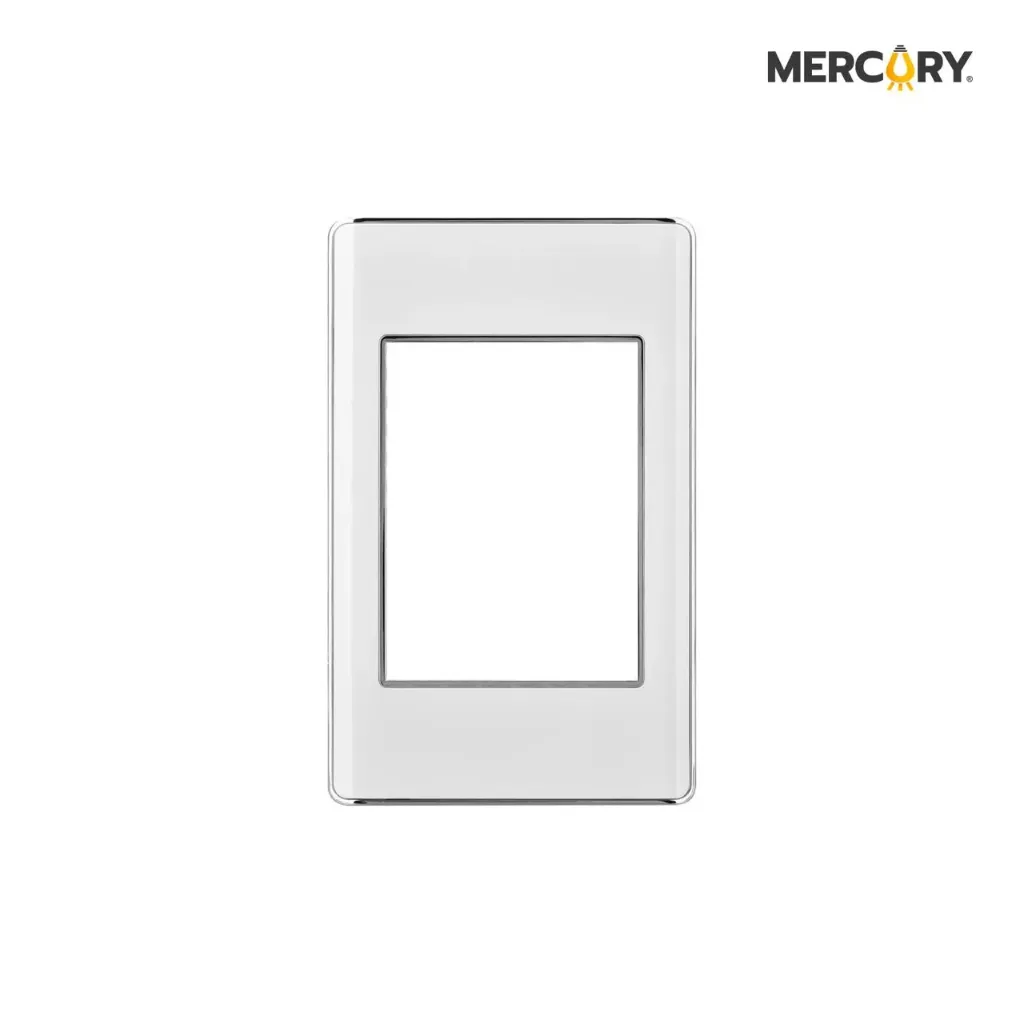 PLACA LINEA/PREMIUM BLANCO+CROMO TEXTURIZADO(ETI142)