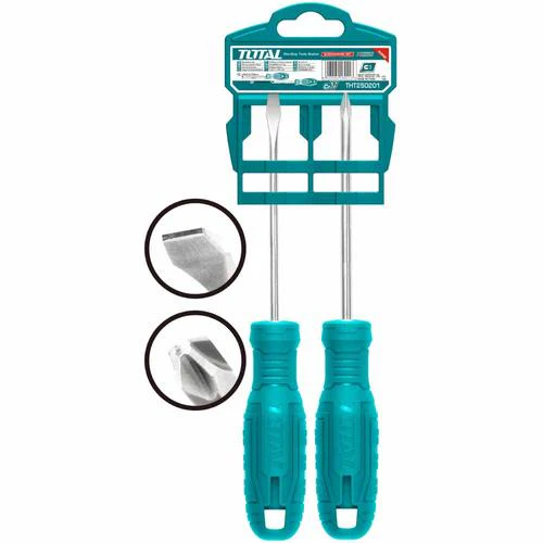 [3749] DESTORNILLADOR 1/4X5 CROMO  VANADIUM JUEGO X 2 PZS TOTAL  (THTDC250201)