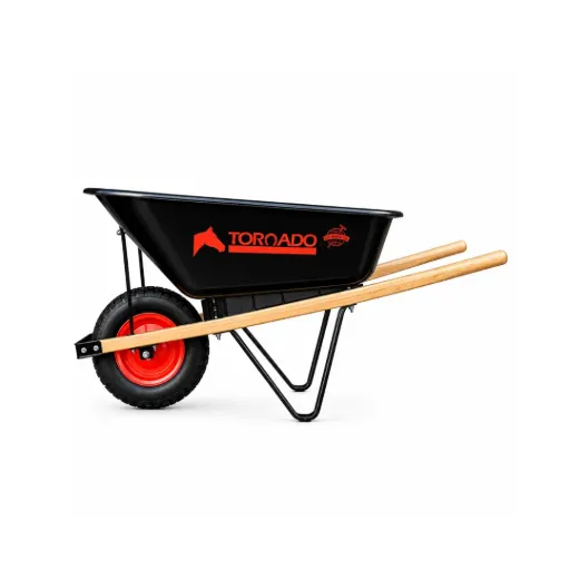[3760] CARRETA PLASTICA CHASIS MADERA LLANTA ANTIPINCHAZO TORNADO(5653CP0001)