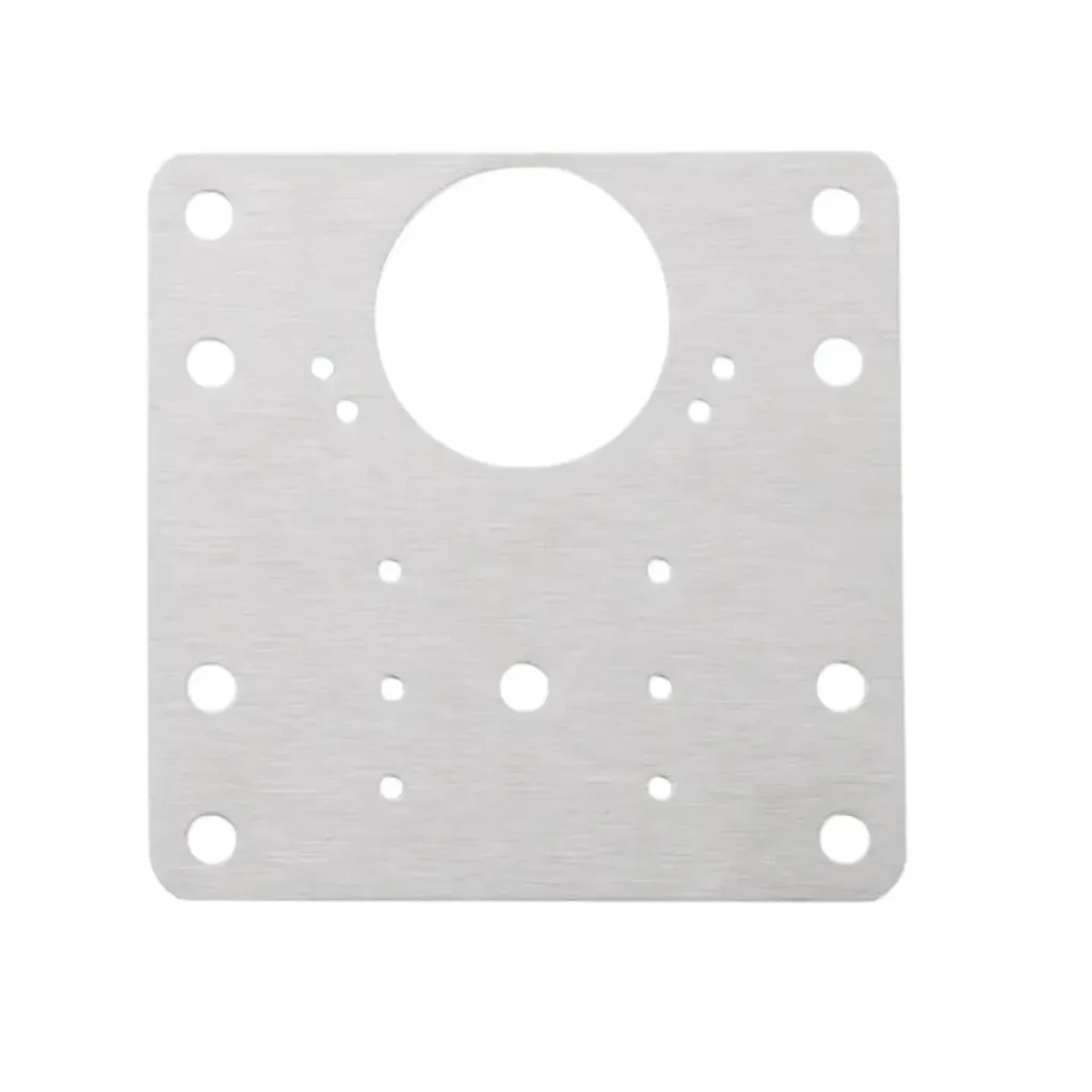 PLATINA PARA REPARACION DE BISAGRA PARCHE 90*90 CROMO SN(FR-9090SN)