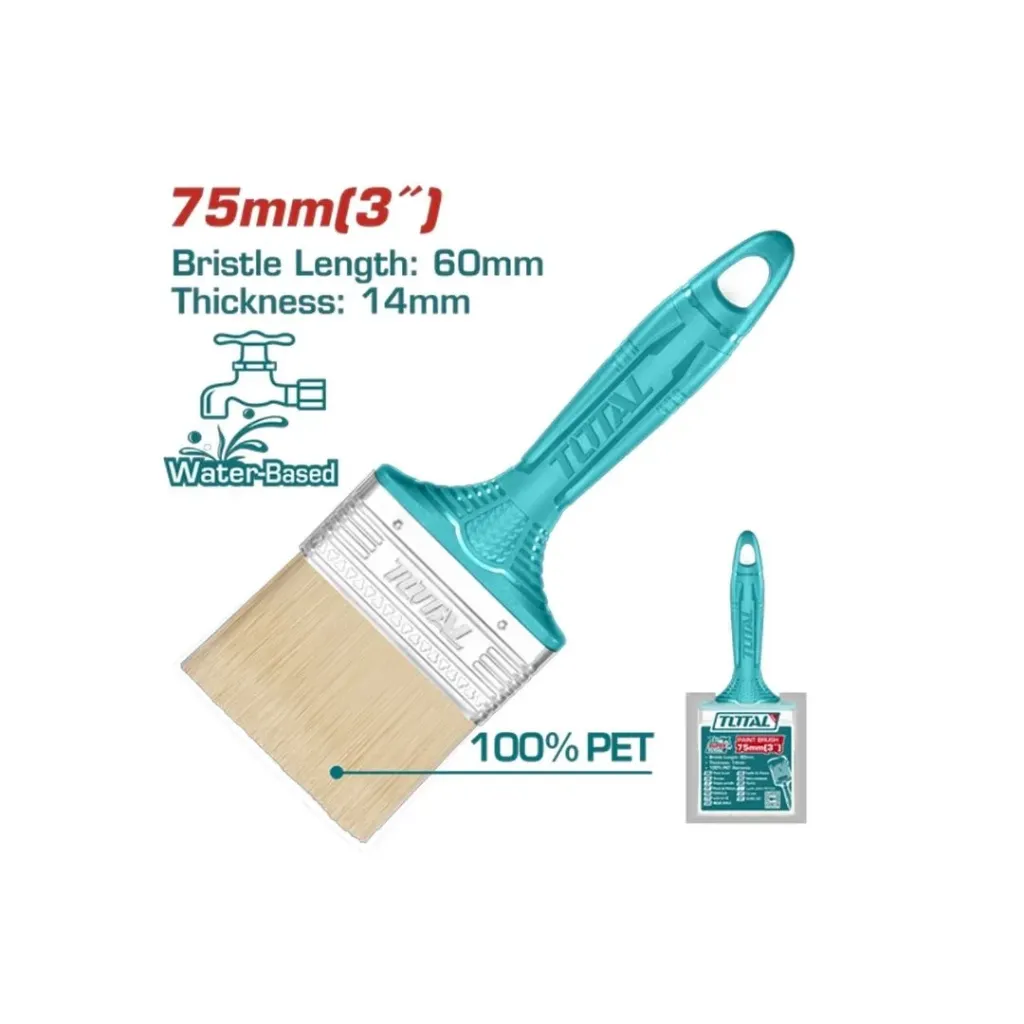 BROCHA 3" MANGO PLASTICO TOTAL (THT840306)