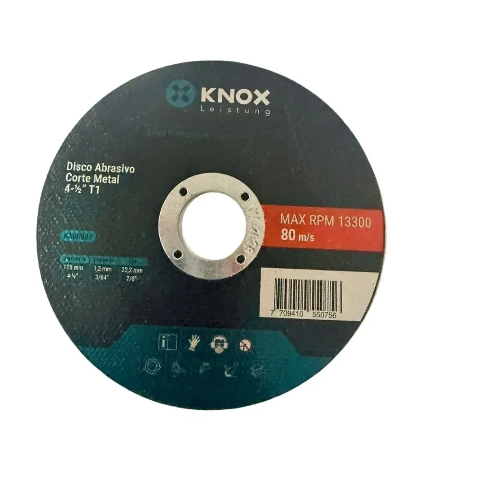 [3916] DISCO CORTE METAL-INOX 41/2 KNOX(KABR001)