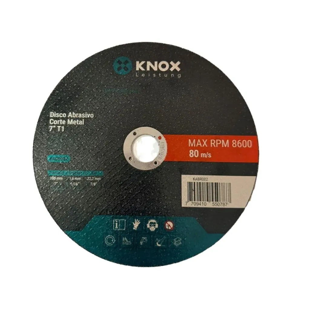[3917] DISCO CORTE METAL-INOX 71/4 KNOX(KABR002)