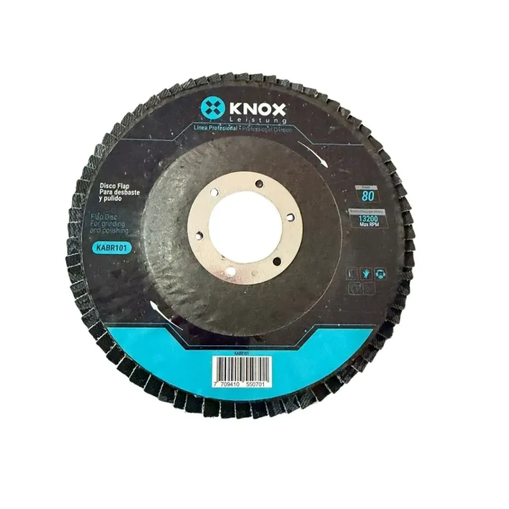 [3921] DISCO FLAP #80 4-1/2 X 7/8" KNOX(KABR101)