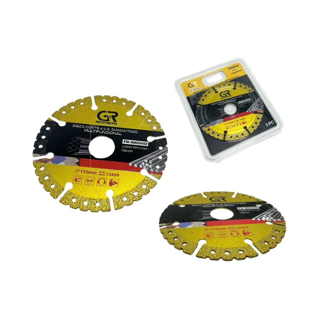 [4116] DISCO CORTE 4 1/2 DIAMANTADO MULTIFUNCIONAL GR(FR-I0612412)