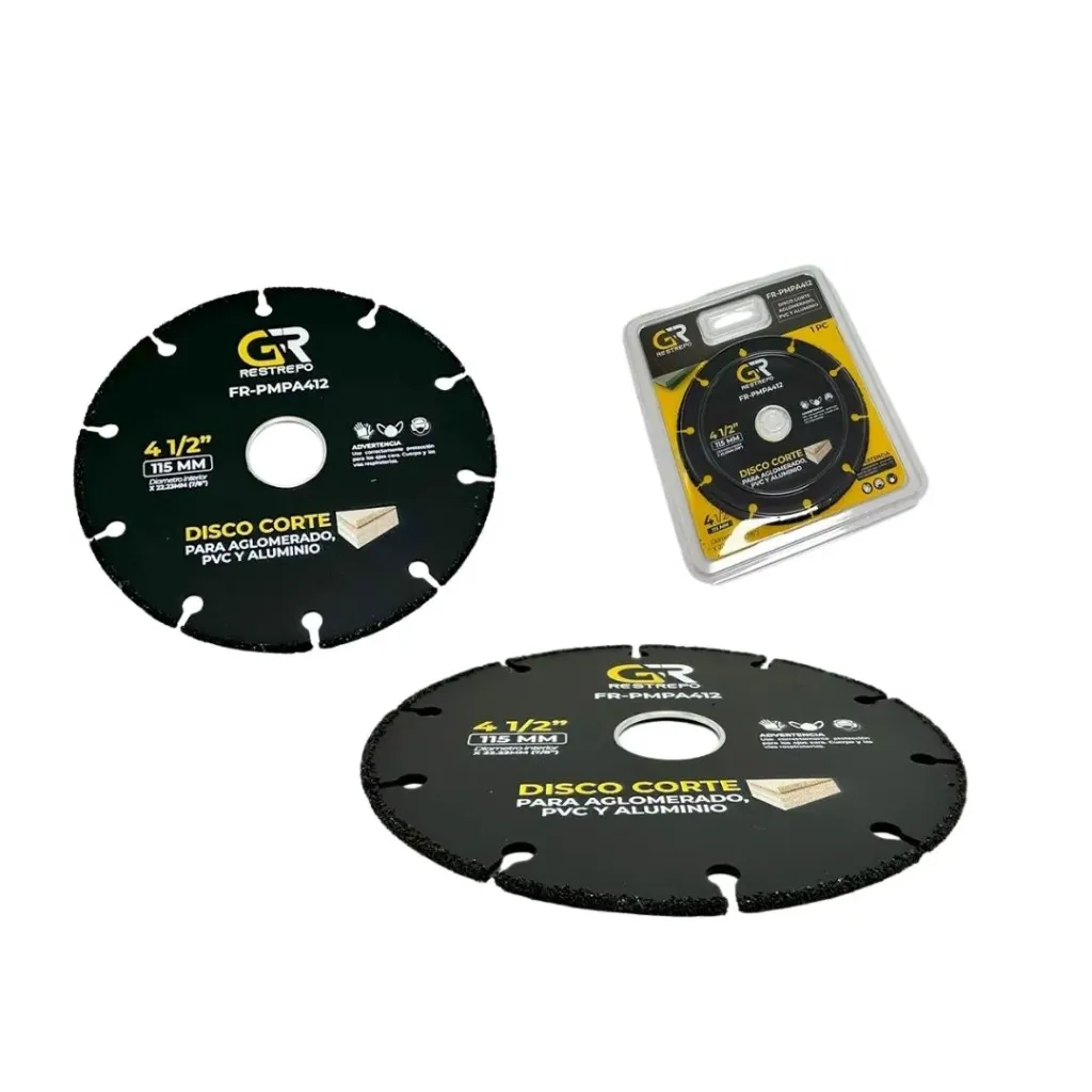 DISCO CORTE MADERA DE AGLOMERADO MDF,LAMINA,PVC Y ALUMINIO GR(FR-PMPA412)
