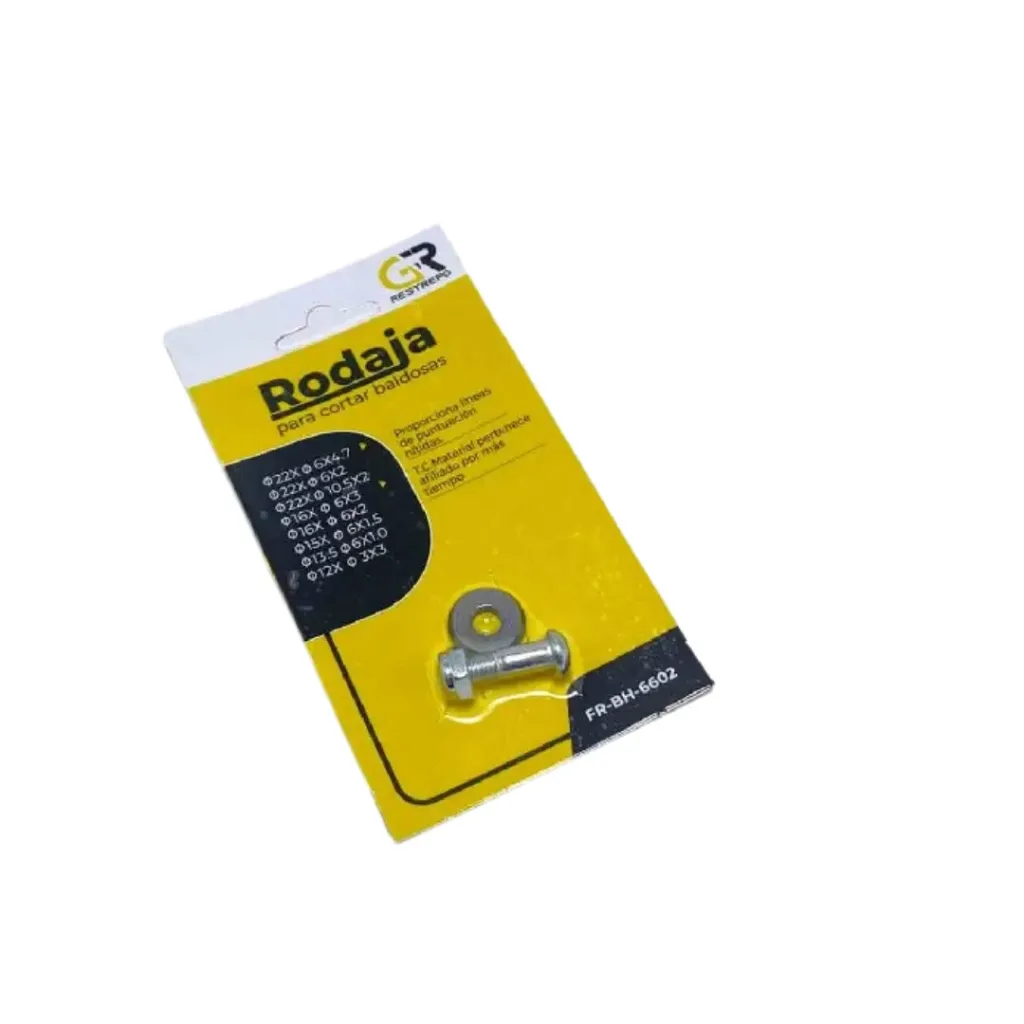 RODAJA P/CORTABALDOSA 16X6X3 MM PEQUEÑA GR(FR-BH-6602)