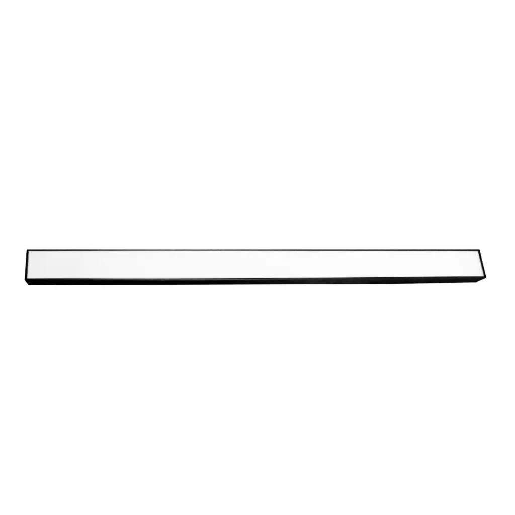 LUMINARIA OFICINA 40W PROJECT CCT 1.2M C/NEGRO ALUMINIO MERCURY(ITL75)
