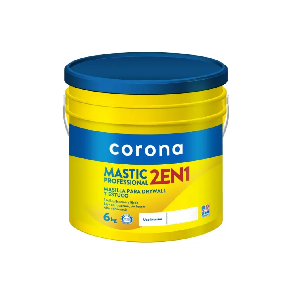 [4166] ESTUCO MASTIC PROFESSIONAL 2EN1 1/4 1.5KG CORONA(407431571)