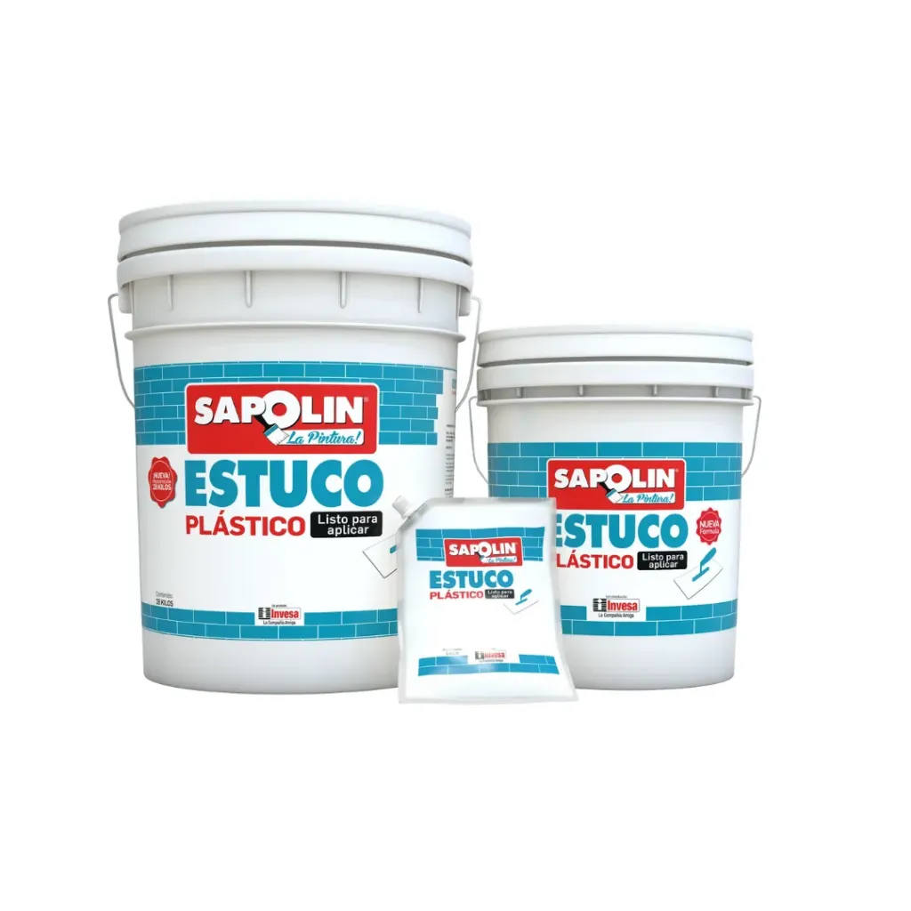 [4176] ESTUCO EXTERIOR 28KG CUÑETE SAPOLIN(34010Y79)