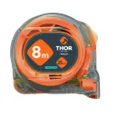 METRO 8MTS / 25MM TRANSPARENTE DOBLE MEDICION MAGNETICO THOR(THMED104)