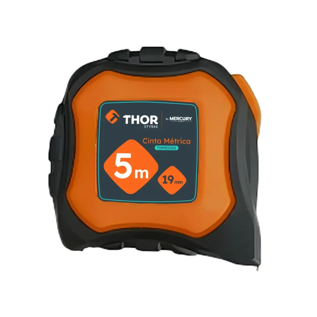 [4216] METRO 5MTS / 19MM ENCAUCHETADO THOR(THMED101)