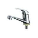 LLAVE LAVAMANOS MODERNA  PALANCA METALICA CROMO VALQUA(VQASL002)