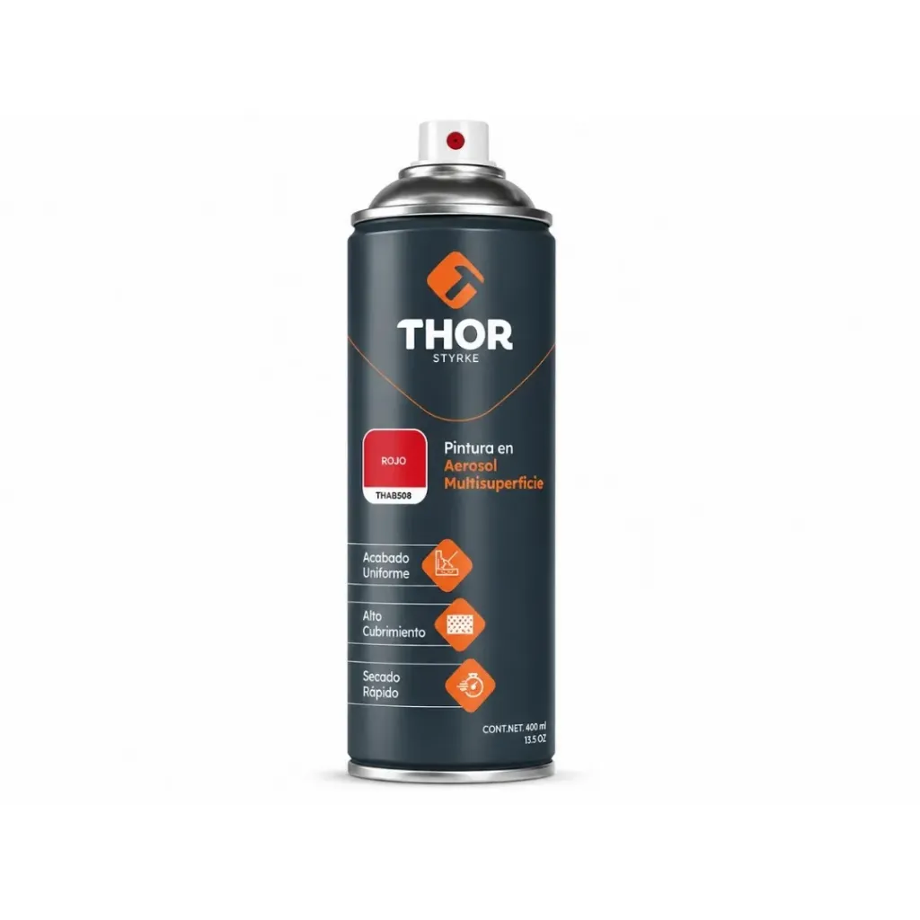 AEROSOL ROJO 6 X 400ML THOR(THAE009)