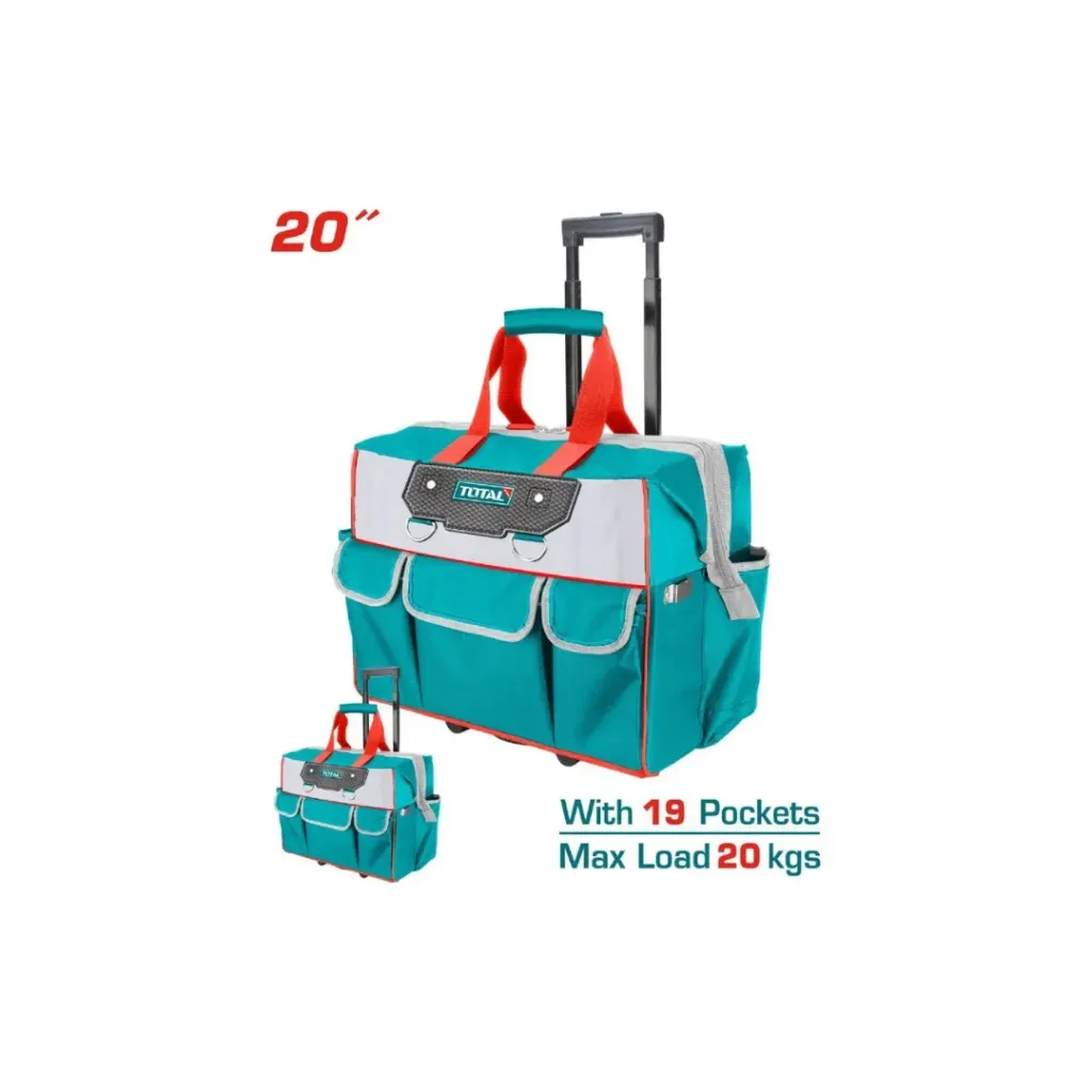 [4282] MALETA PORTA HERRAMIENTA 20 INDUSTRIAL CAPACIDAD MAXIMA 20KG INDUSTRIAL SUPER TOTAL (THRRTB2012)