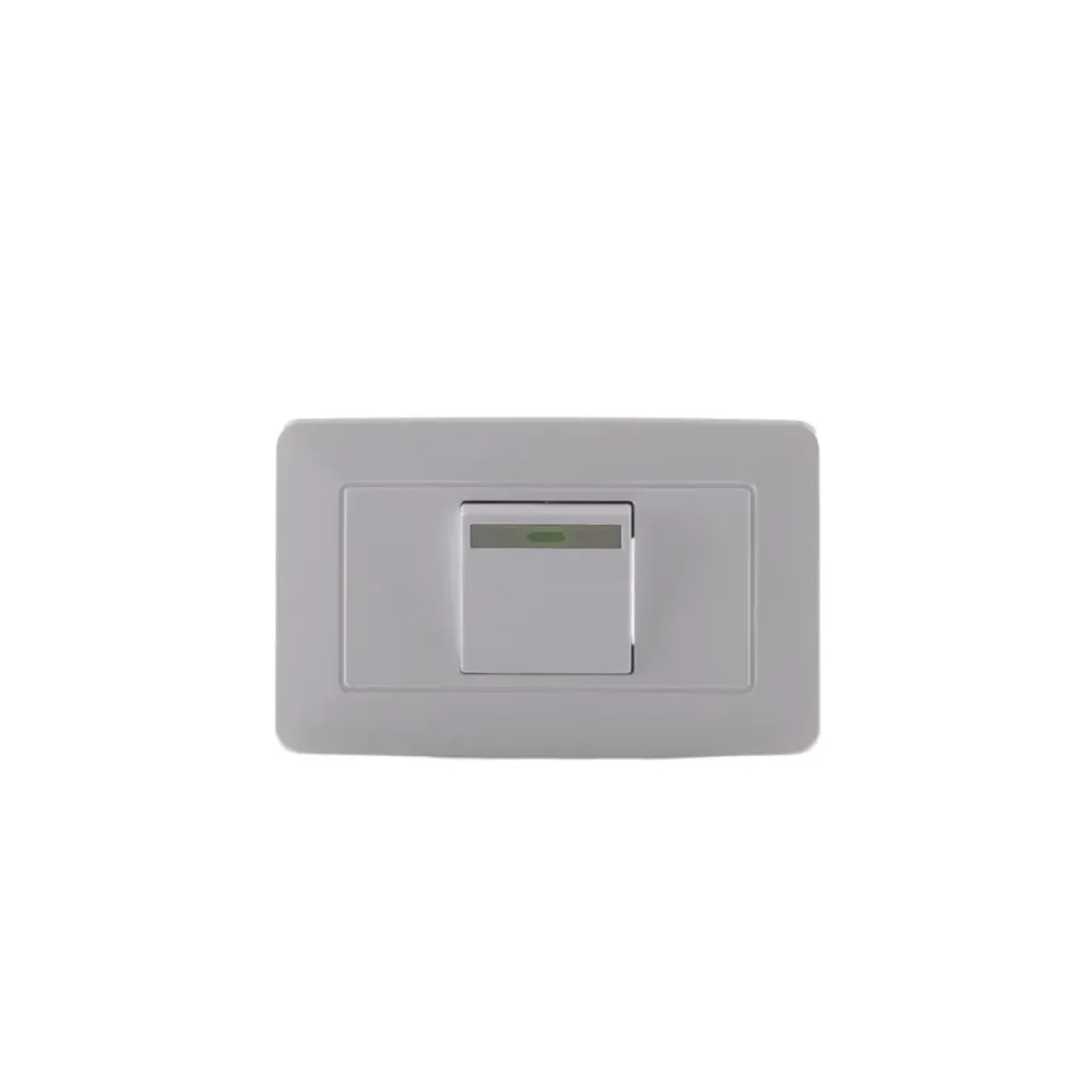 INTERRUPTOR SENCILLO CONMUTABLE TITANIUM BLANCO(TTA218)