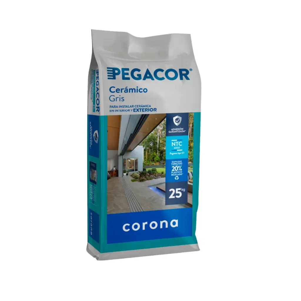 [4346] PEGACOR CERAMICO GRIS X25KG CORONA(901391501)