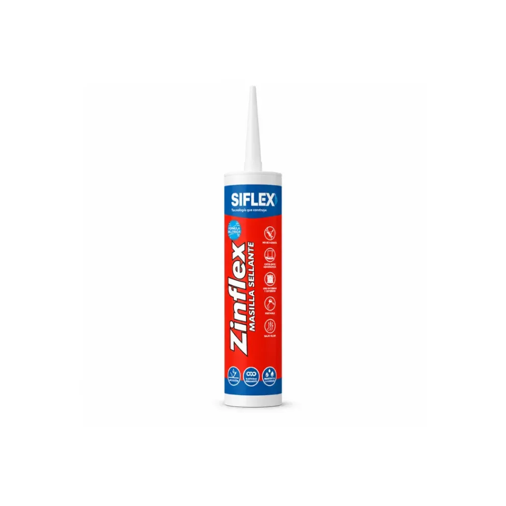 [4354] MASILLA ZINFLEX GRIS TUBO 300ML
