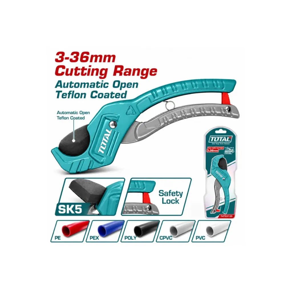 [4359] CORTA TUBO PVC 210MM SUPER TOTAL (THT53135)