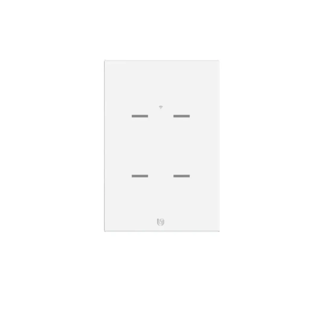 [4374] INTERRUPTOR CUADRUPLE SMART HOME TOUCH WHITE WIFI GEN2 MERCURY(TIC51)