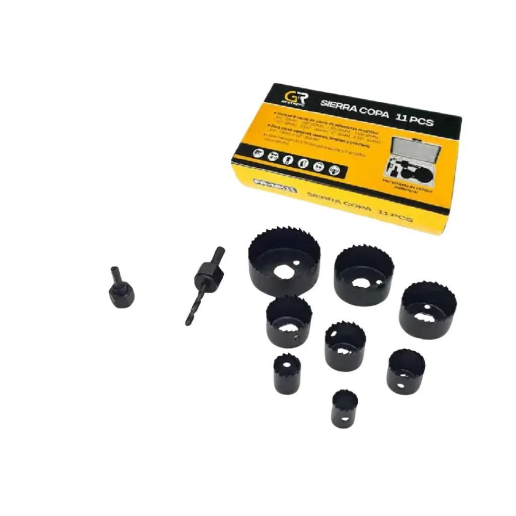 SIERRA COPA X 11 PCS MADERA (3/4-2.1/2)(MK11)