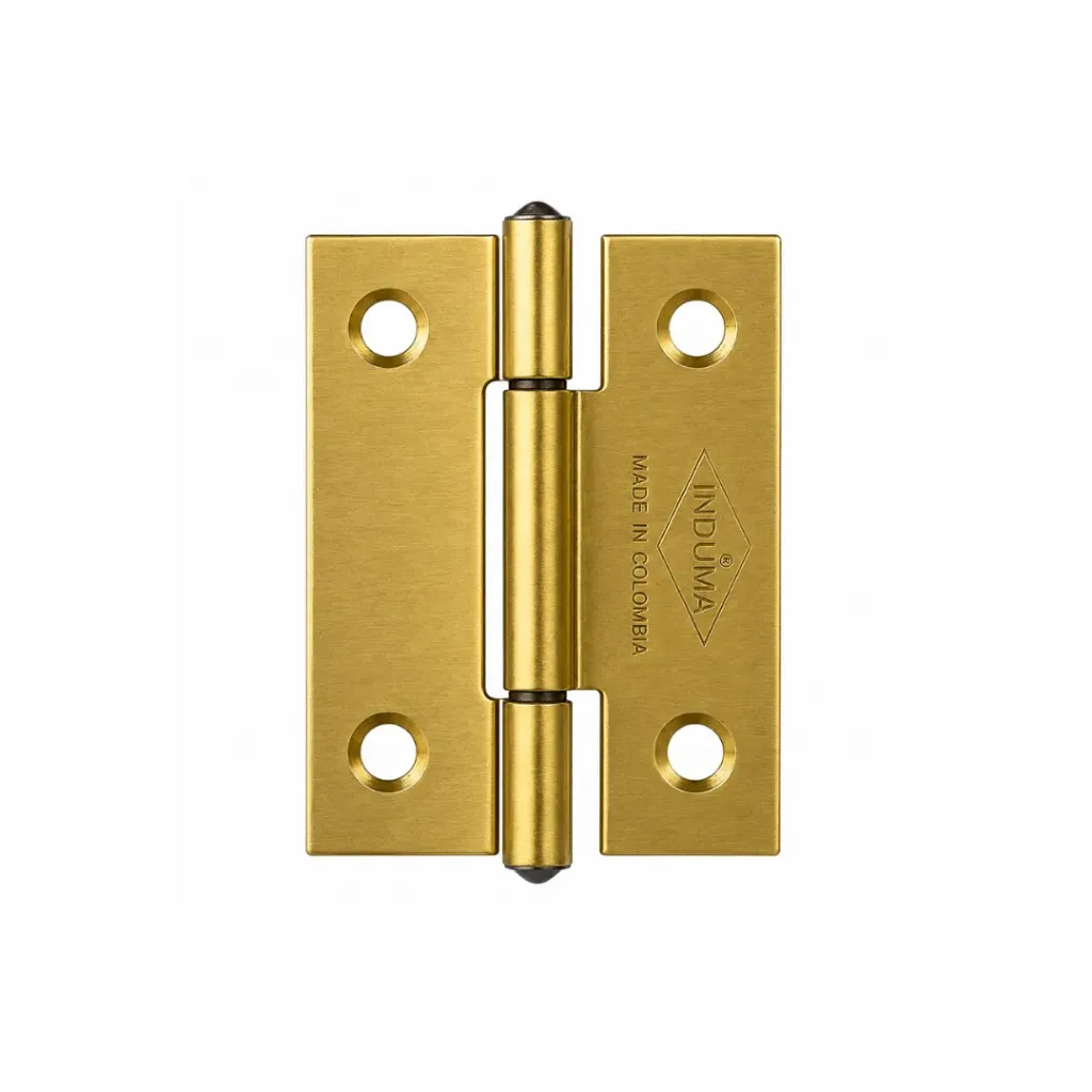 [4426] BISAGRA COMUN LATONADA 11/2" CBR22 CT INDUMA(CAJA X24UND)(T1103-0026)