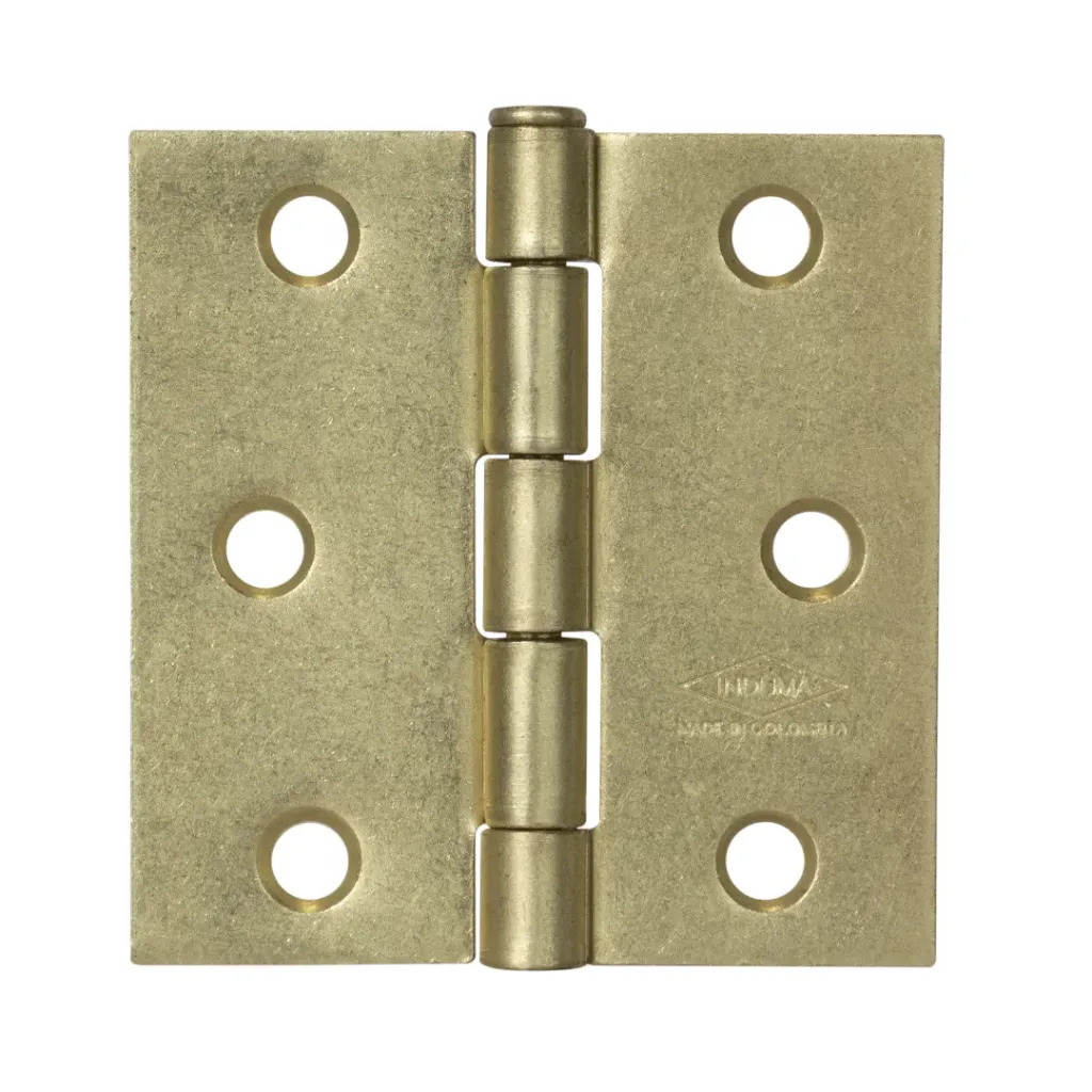 [4468] BISAGRA NUDO 3X3 CP LATONADA C.16 CT TRIO INDUMA(T1106-0061)