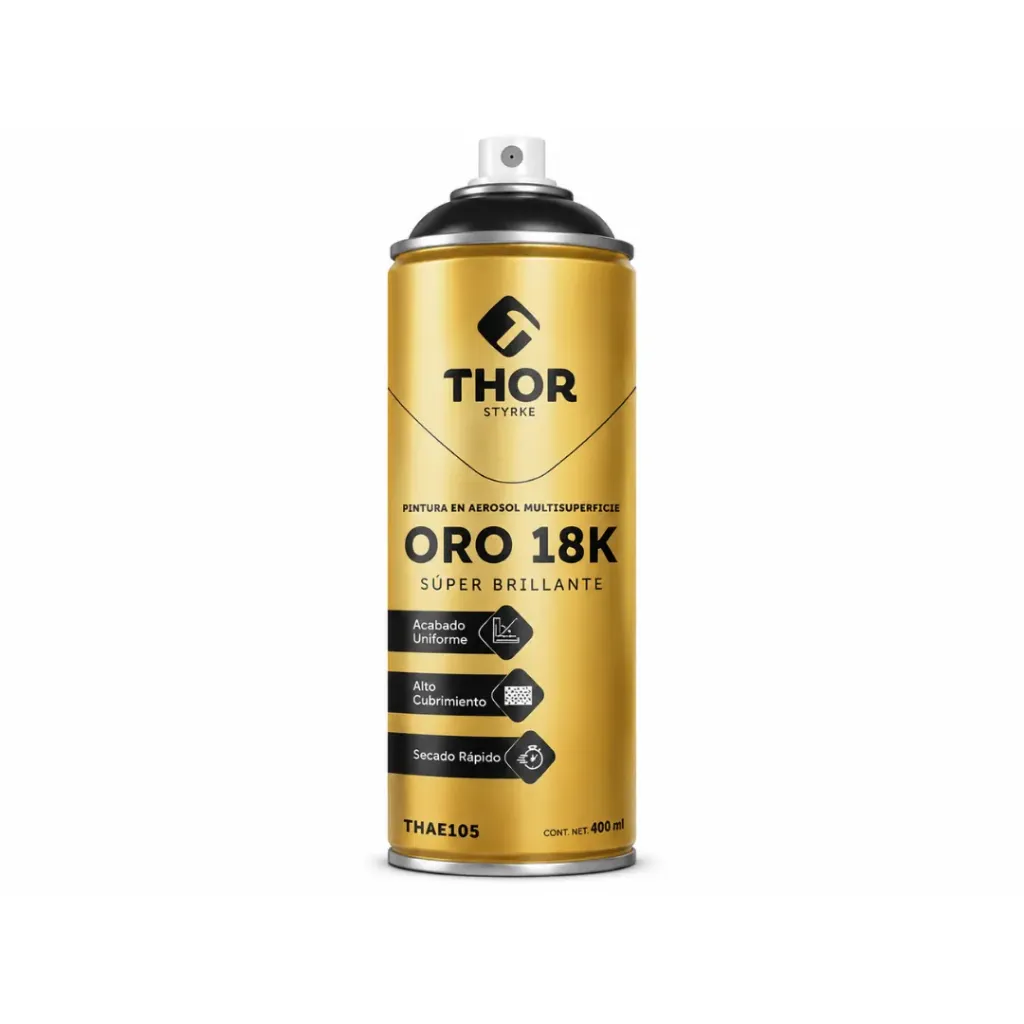 [4479] AEROSOL ORO 18K SUPER BRILLANTE THOR(THAE105)