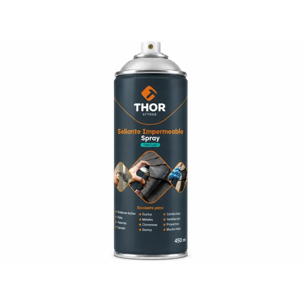 [4480] AEROSOL SELLANTE IMPERMEABILIZANTE 500ML THOR(THSEL501)