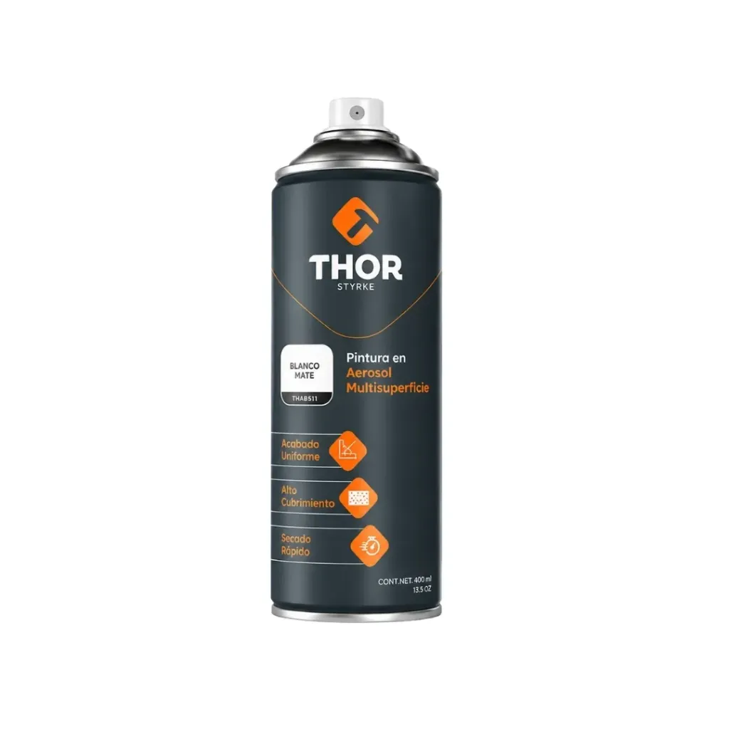 [4505] AEROSOL BLANCO MATE 4 THOR(THAE013)