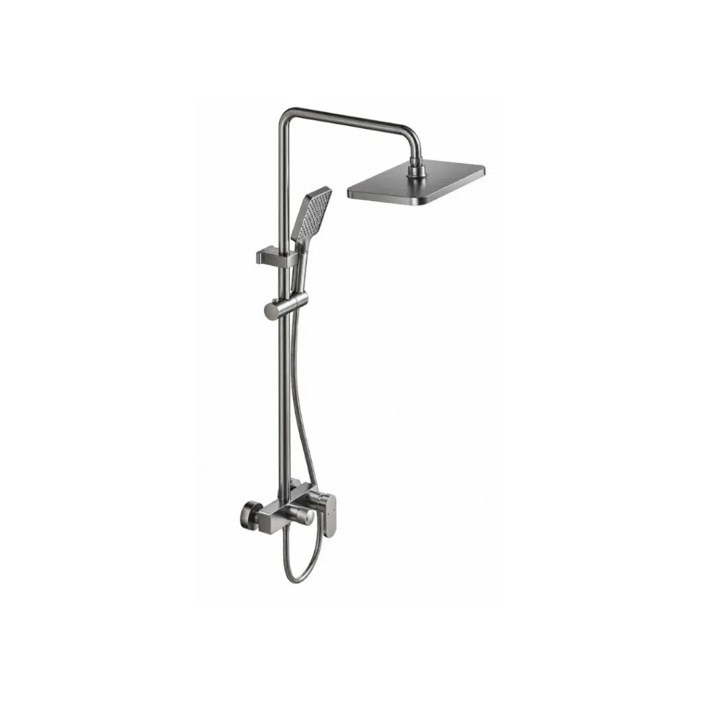 [4512] COLUMNA DUCHA ALUMINIO TORMES GRIS VALQUA(VQAHDC001)