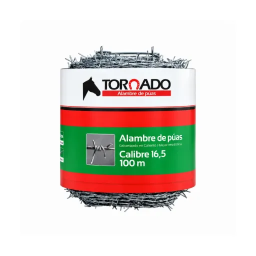 [4535] ALAMBRE DE PUAS TORNADO CALIBRE 16.5X100 MTS(5605165100)