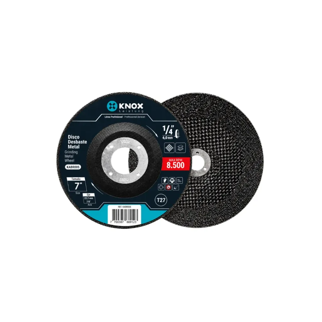 [4541] DISCO PULIR METAL 7 1/4" X 1/4" X 7/8" KNOX(KABR005)