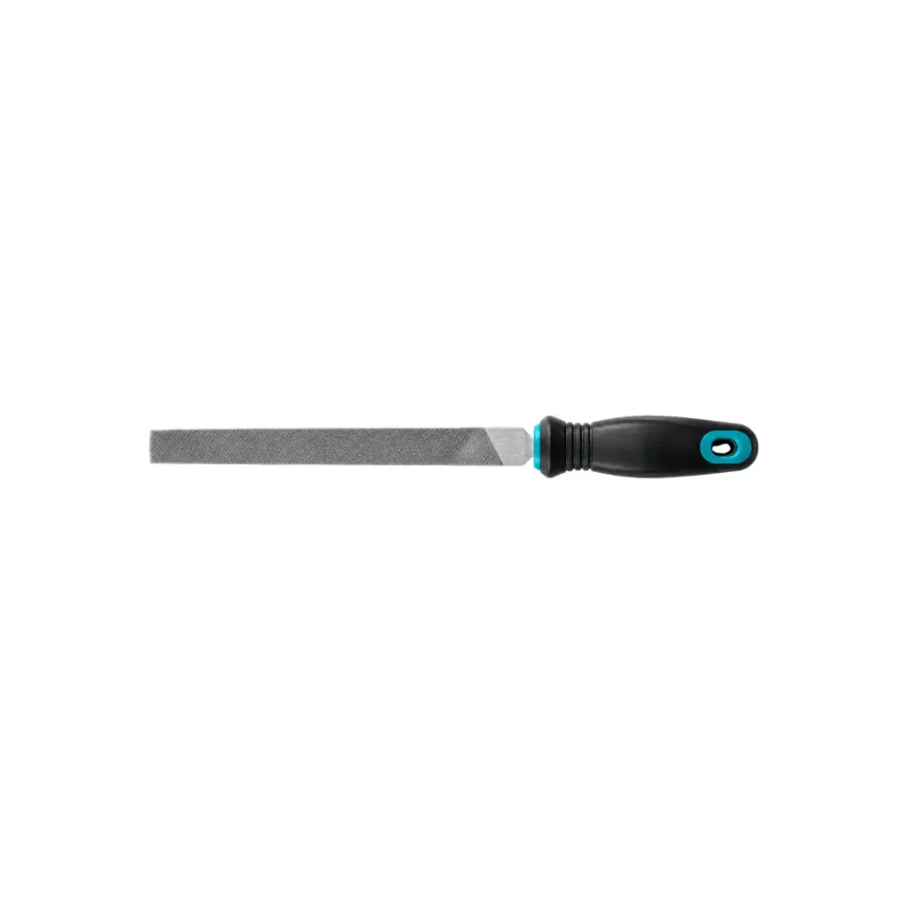 [4547] LIMA PLANA BASTARDA 8" 3/4"-ANCH 1/4" ESPESOR CON MANGO TPR KNOX(KHTDE101)