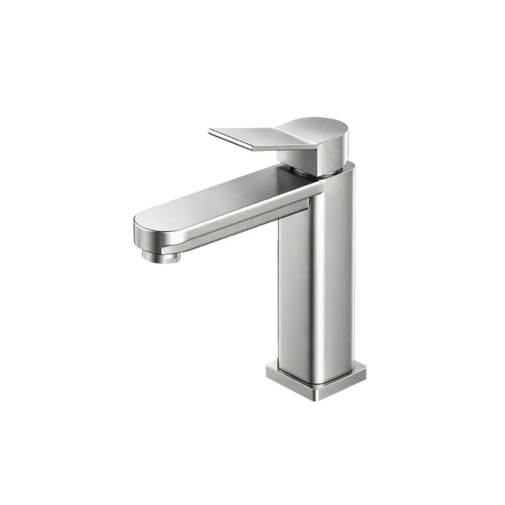 LLAVE LAVAMANOS MONOCONTROL MEDIO SOLID MOLDAVA ALUMINIO GRIS VALQUA(VQAHLVM003)