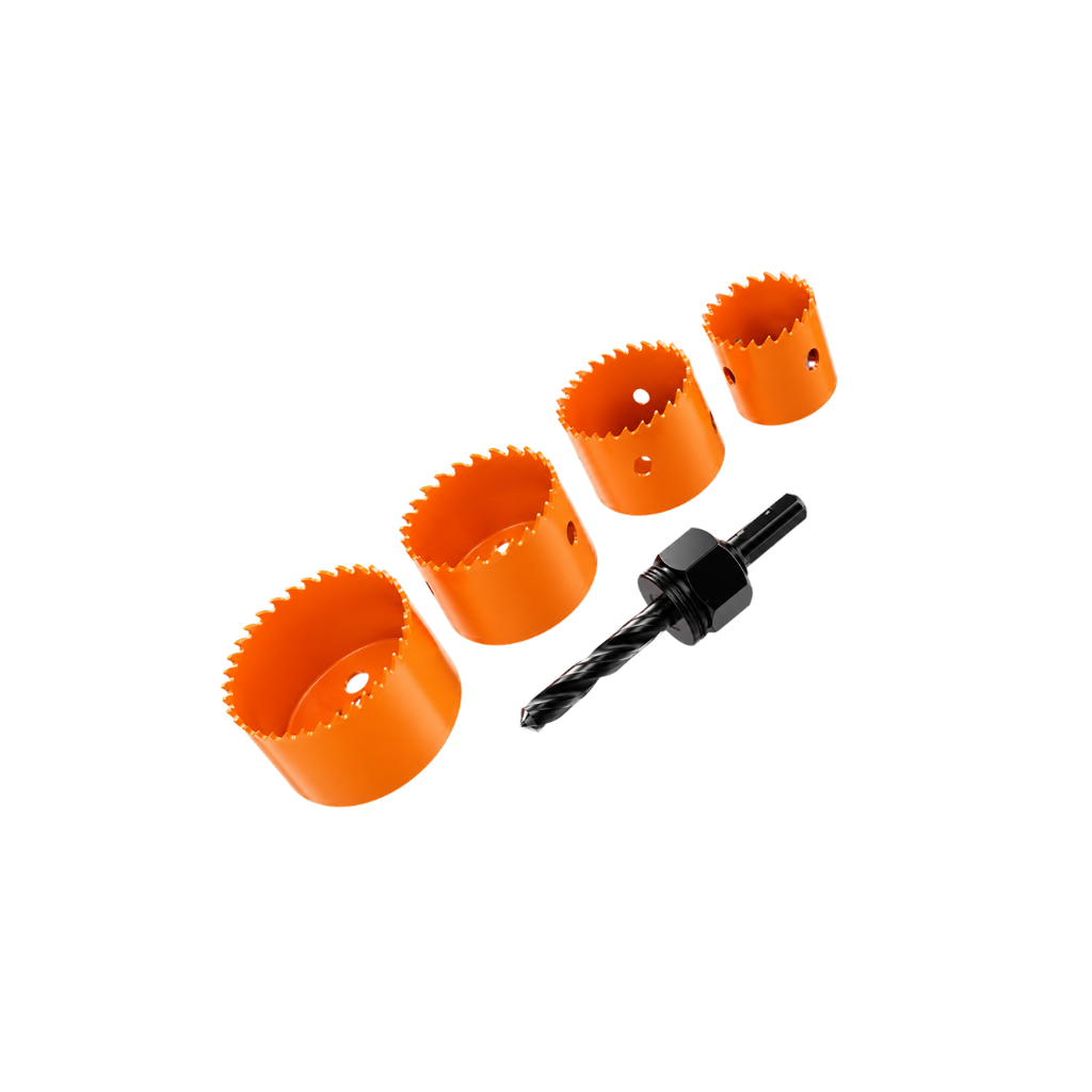 SET SIERRA COPAS 5 PCS (32MM-38MM-44MM-54MM- AD 3/8"") THOR(THAC202)