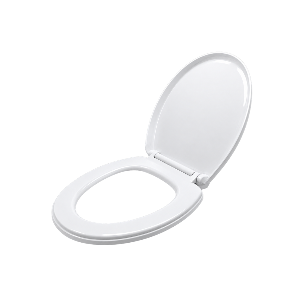 TAPA ASIENTO SANITARIO REDONDO BLANCO CAIDA LENTA VALQUA(VQAHTS001)
