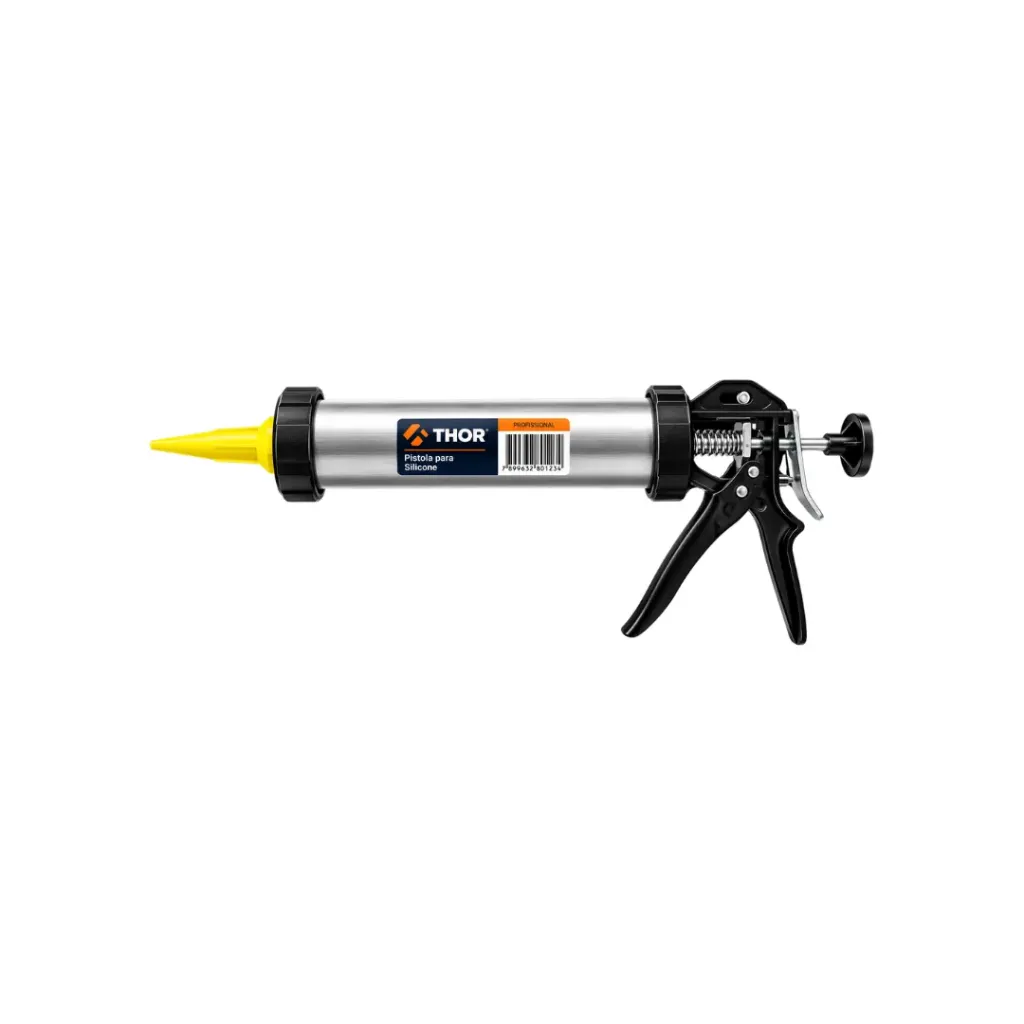 PISTOLA CALAFATEO TUBULAR GRIS 453GR THOR(THHM032)
