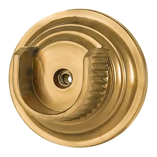[3174] PLAFON CORTINERO ABIERTO 1" DORADO (170201)