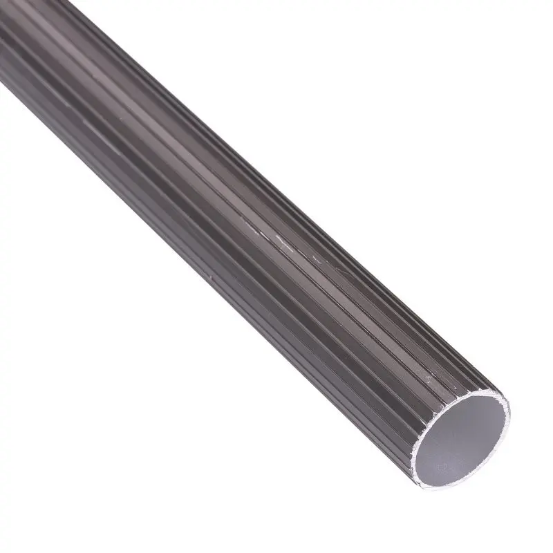 [197] TUBO CORTINERO EN ALUMINIO CAFE 3/4 X 6MTS (011202)