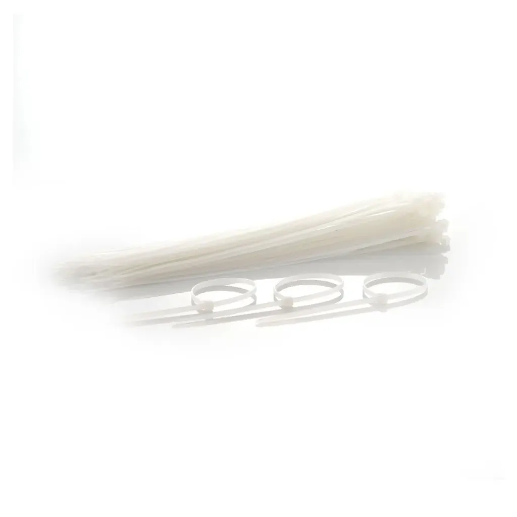 [69] AMARRE PLASTICO 3,6X30CM BLANCO (THAMA609)