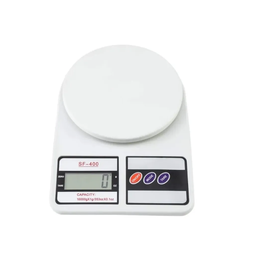 [3362] GRAMERA PASTA BLANCA PLANA 0-10 KG DIGITAL SIN PILA (FRSF400)
