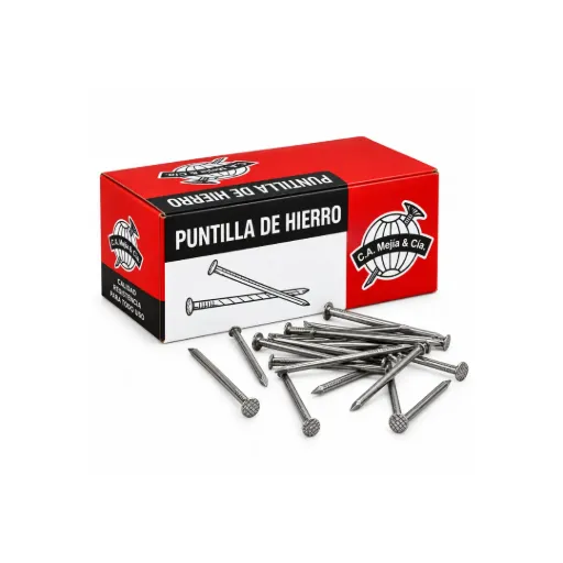 [1715] PUNTILLA COMUN CON CABEZA 31/2 X 400GR CA MEJIA (5203L43L06)