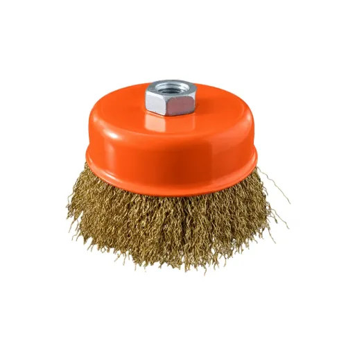 [430] GRATA COPA 4" LISA EN BRONCE 5/8"EJE THOR(THAB501)