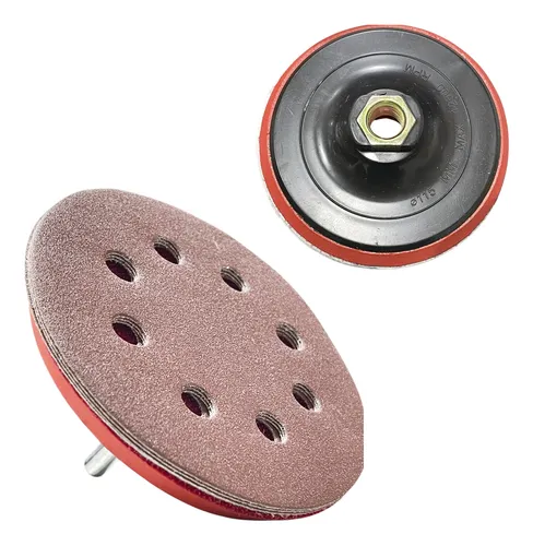 [1529] DISCO BASE PULIDORA 71/2 VELCRO CON 5 LIJAS UYUSTOOLS (DP180JP)