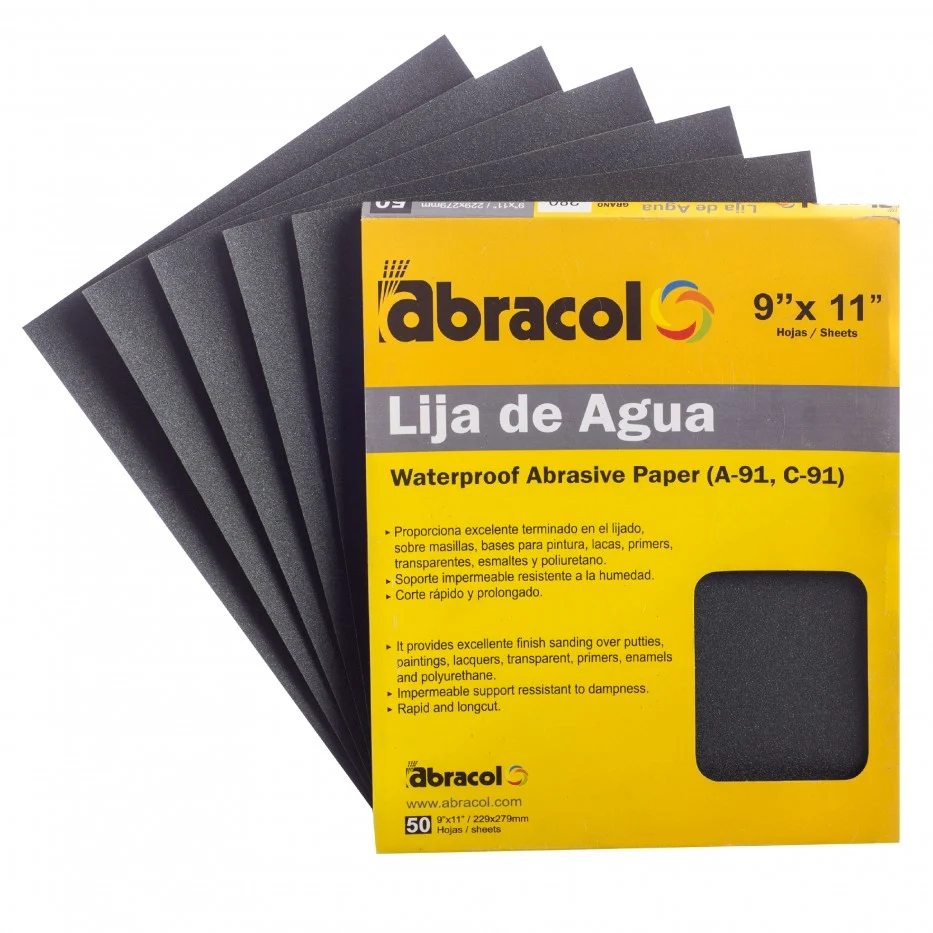 [2863] LIJA ABRACOL #1500 (LIJADO EN AGUA) 9"X11 (RPHLC0915000)