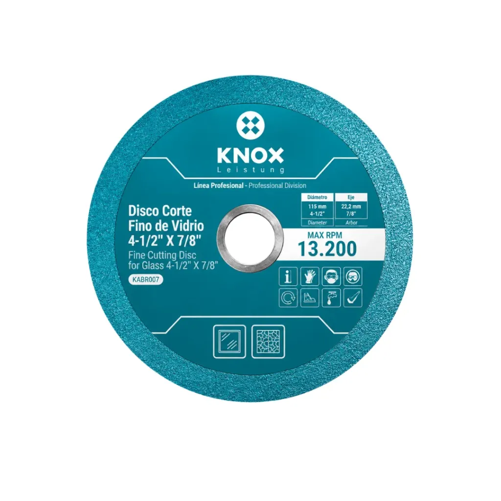 [3135] DISCO CORTE  41/2 (CERAMICA,JADE,VIDRIO,BALDOSA,CRISTAL)KNOX(KABR207)