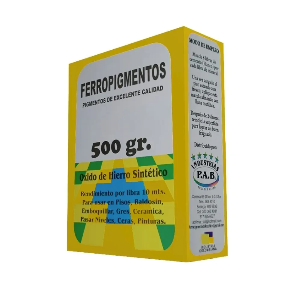 [602] MINERAL AMARILLO X 500 GR* ()